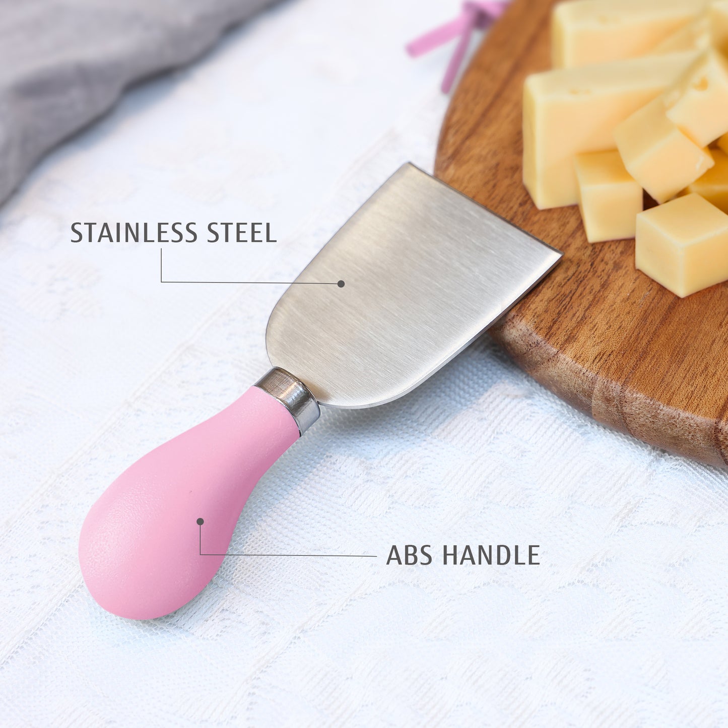 Hecef 7-Piece Heart-Shaped Cheese Board with Knives and Ceramic Bowls, Wooden Charcuterie Serving Cutting Board Gift Set