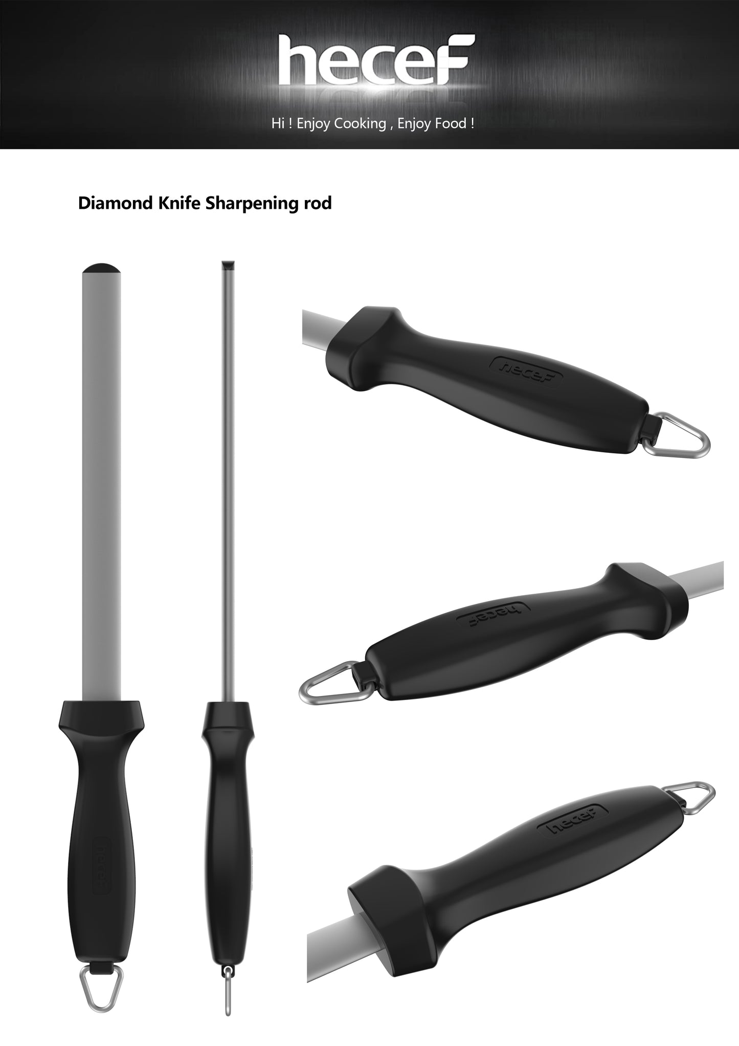 Sharpening rod - Hecef Kitchen