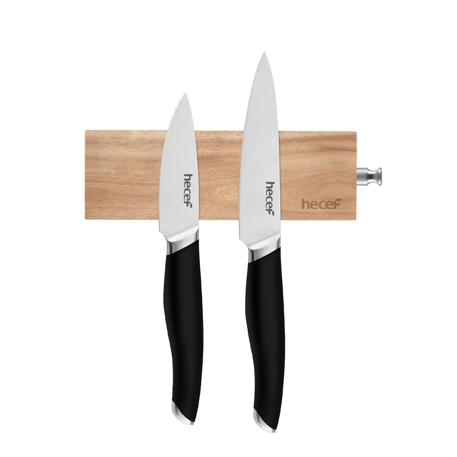 Hecef Kitchen Acacia Wooden Magnetic Knife Holder 6/12 Inch - Hecef Kitchen
