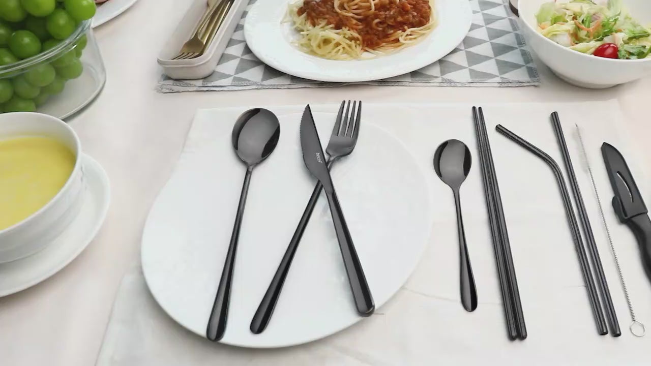 Titanium Table Knife Set | Eatingtools